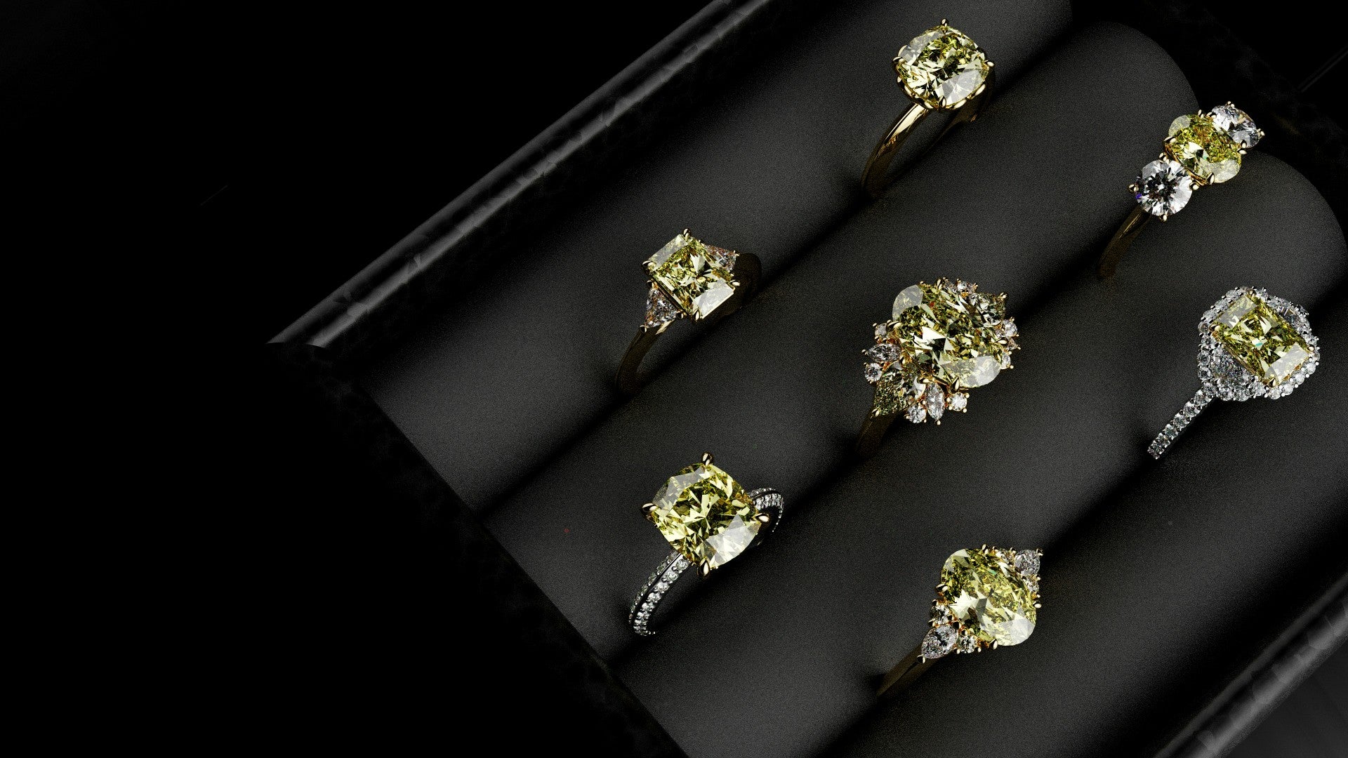Yellow Diamond Engagement Rings