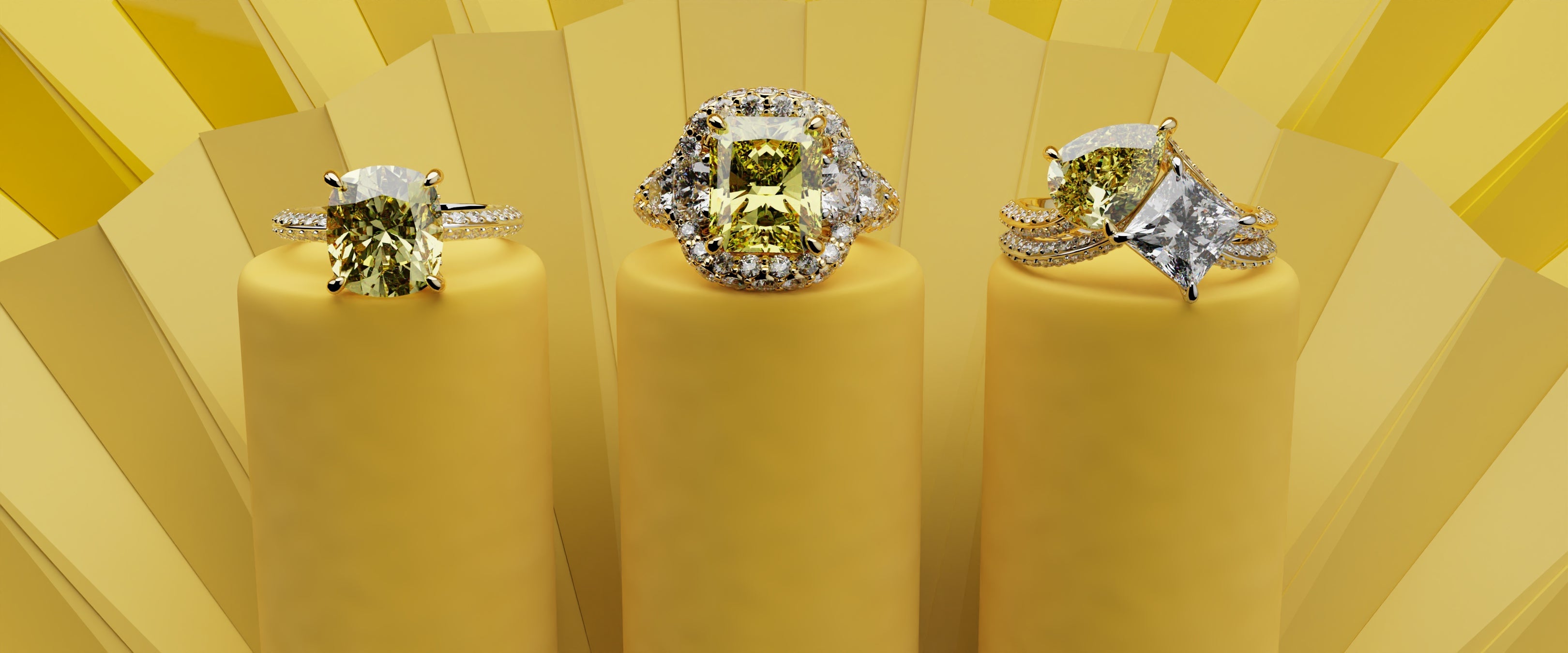 Yellow Diamond Engagement Rings