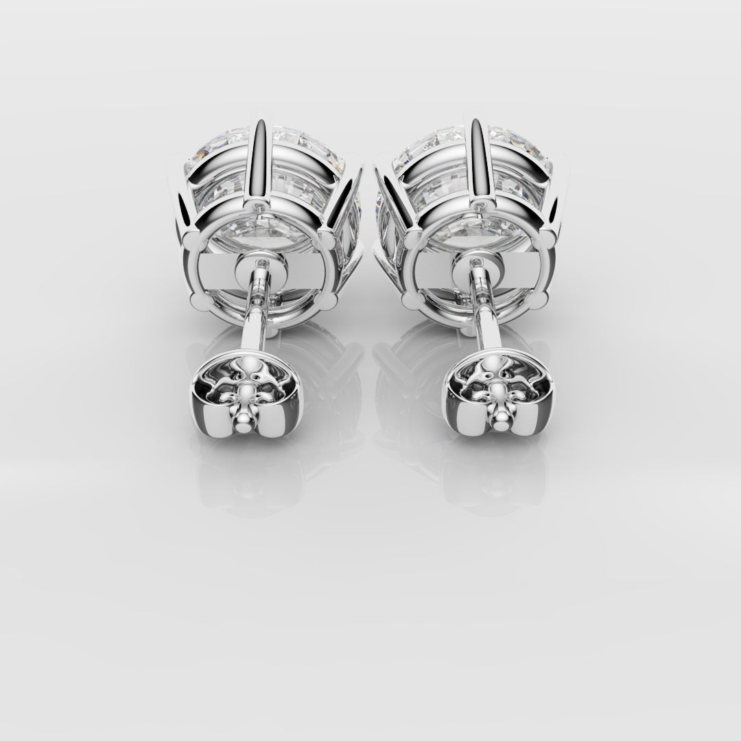 Bespoke Round Diamond Studs