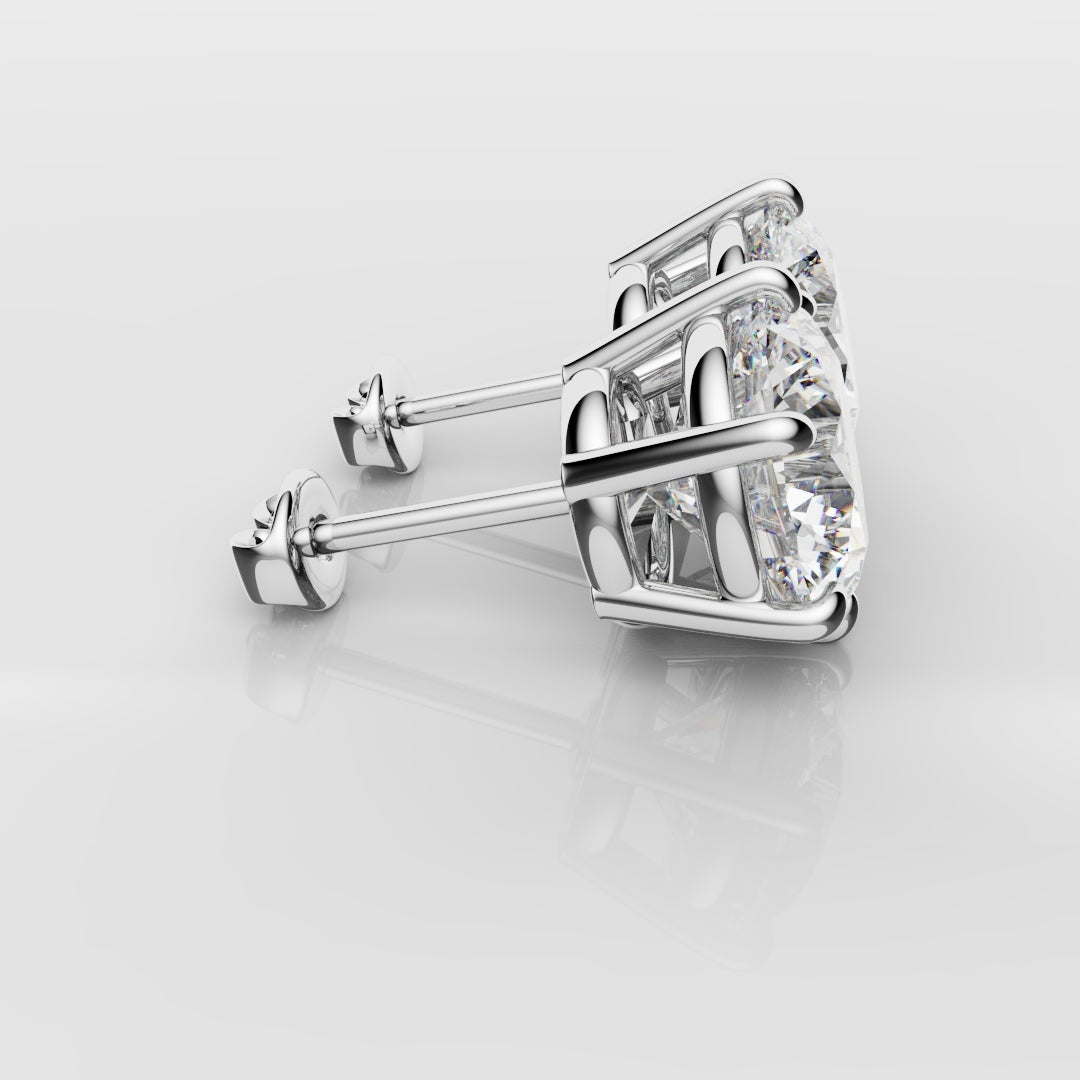 Bespoke Round Diamond Studs