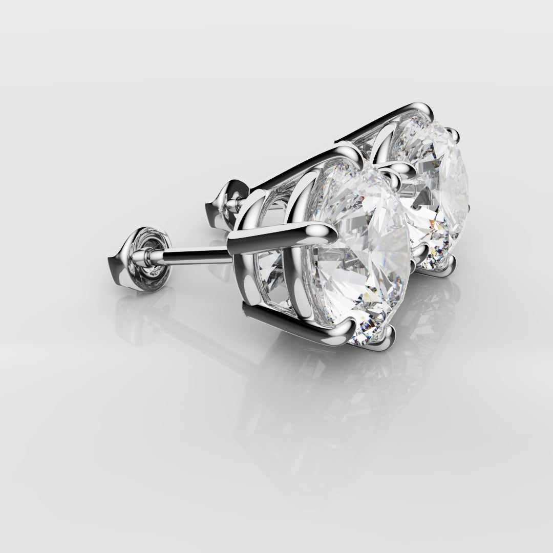 Bespoke Round Diamond Studs