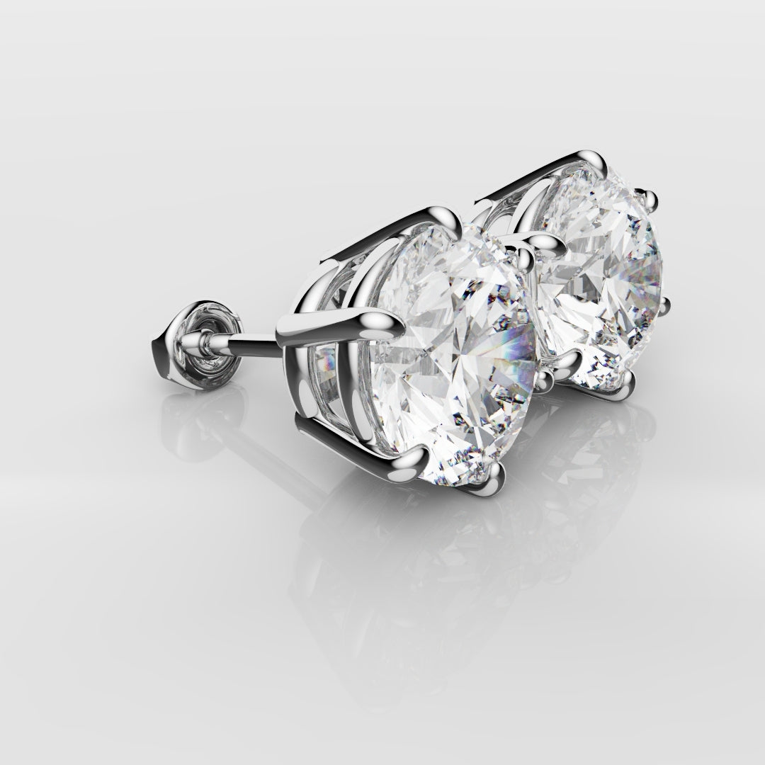 Bespoke Round Diamond Studs
