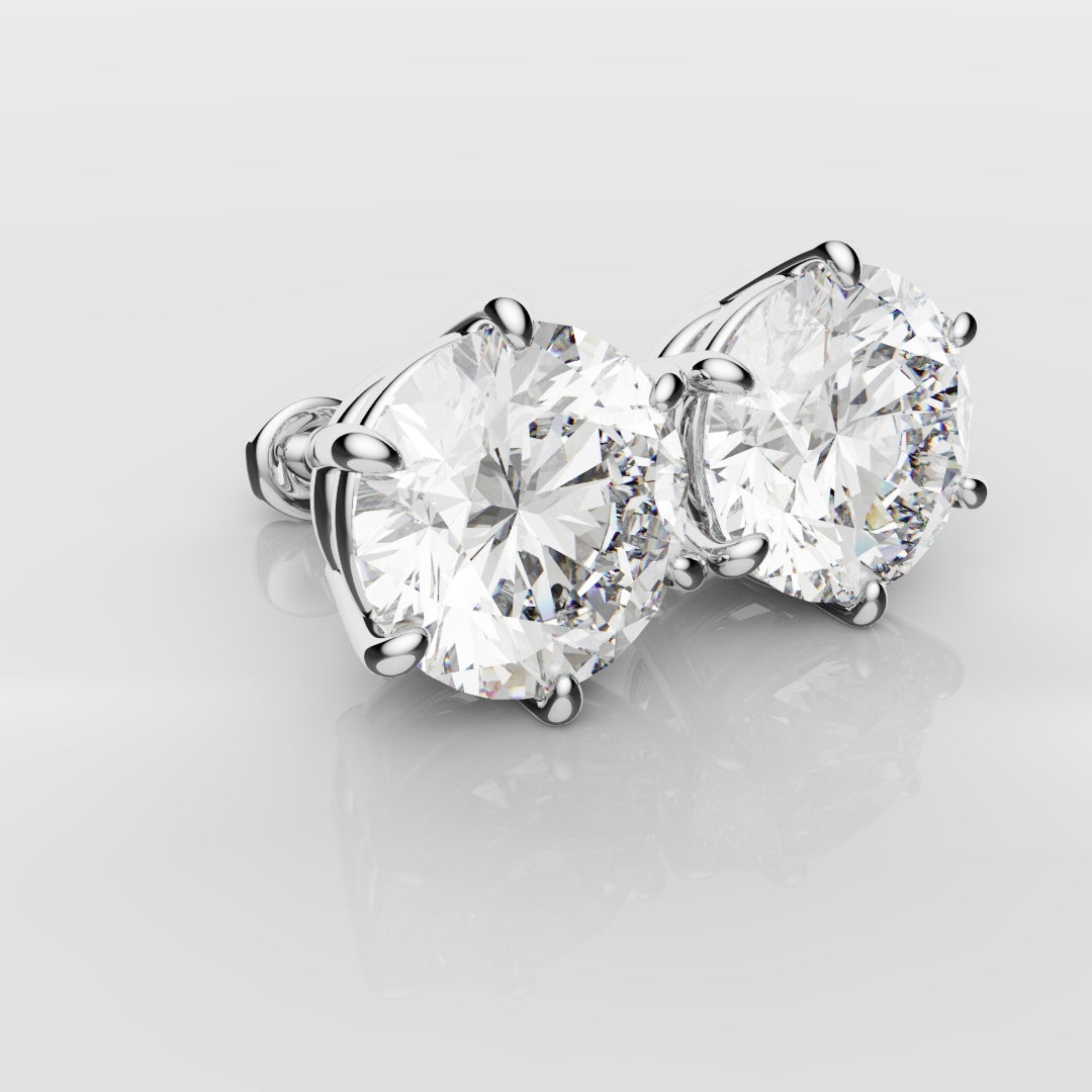Bespoke Round Diamond Studs