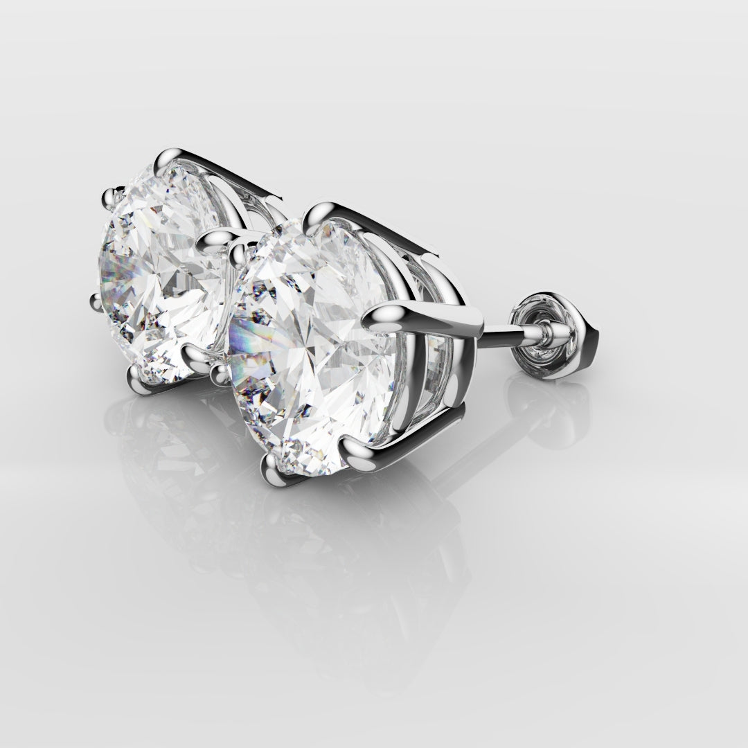 Bespoke Round Diamond Studs