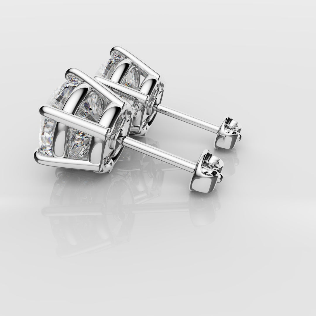Bespoke Round Diamond Studs