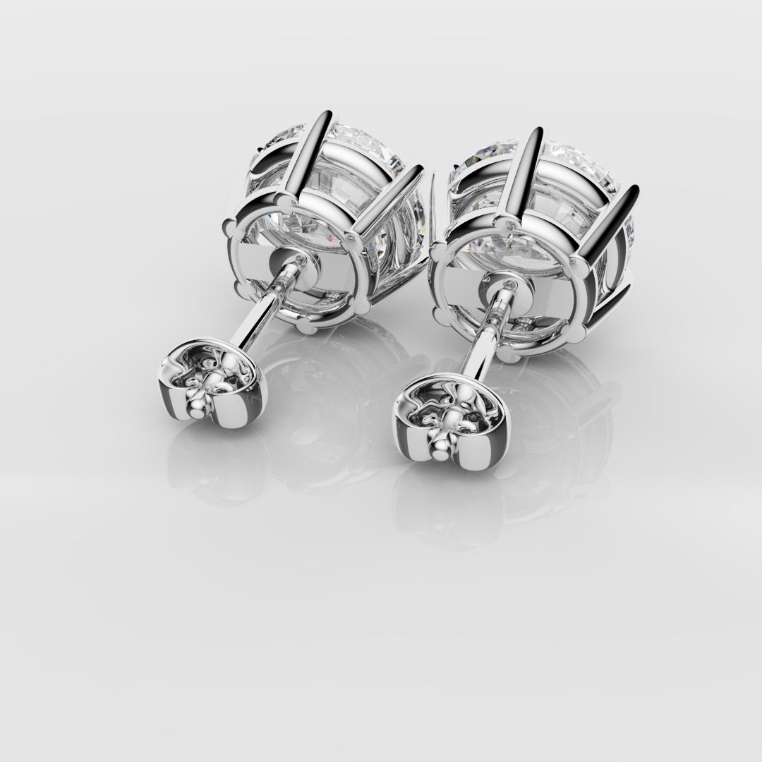 Bespoke Round Diamond Studs
