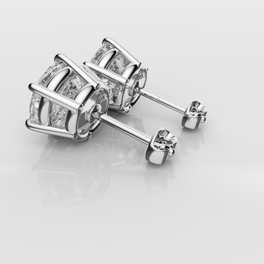 Bespoke Round Diamond Studs