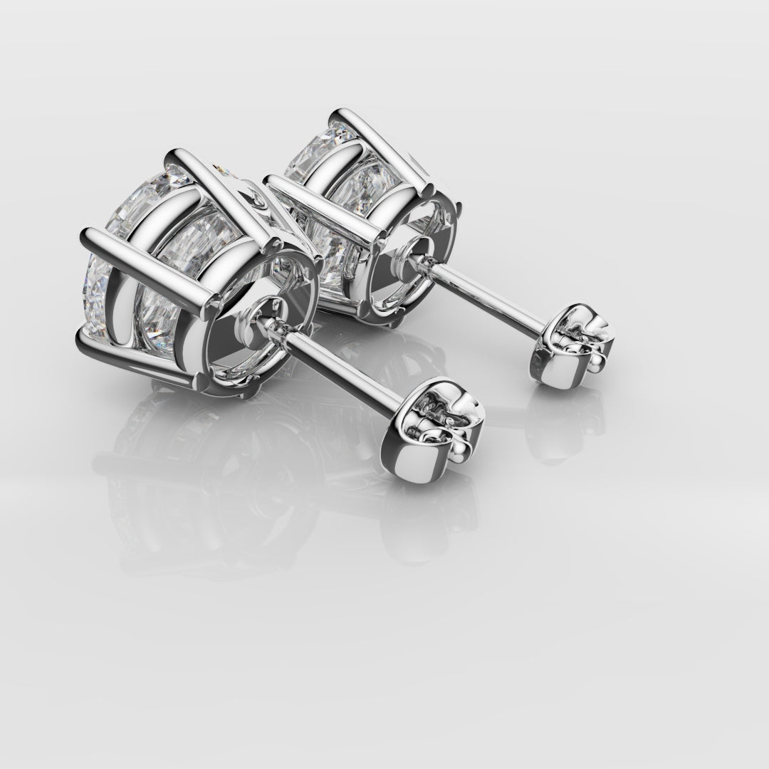 Bespoke Round Diamond Studs