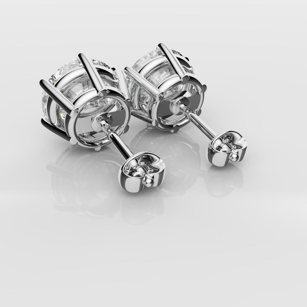Bespoke Round Diamond Studs