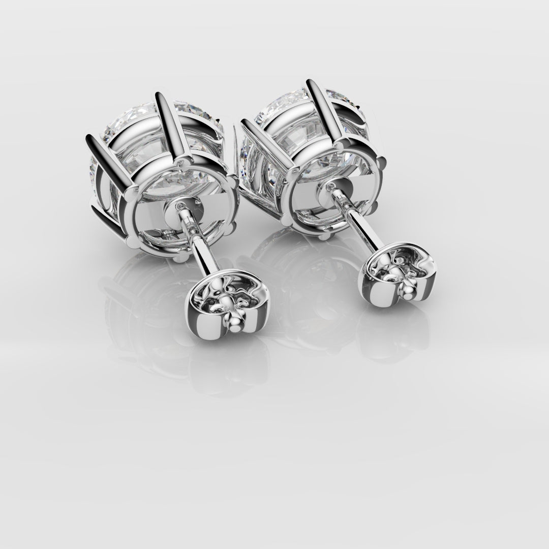 Bespoke Round Diamond Studs