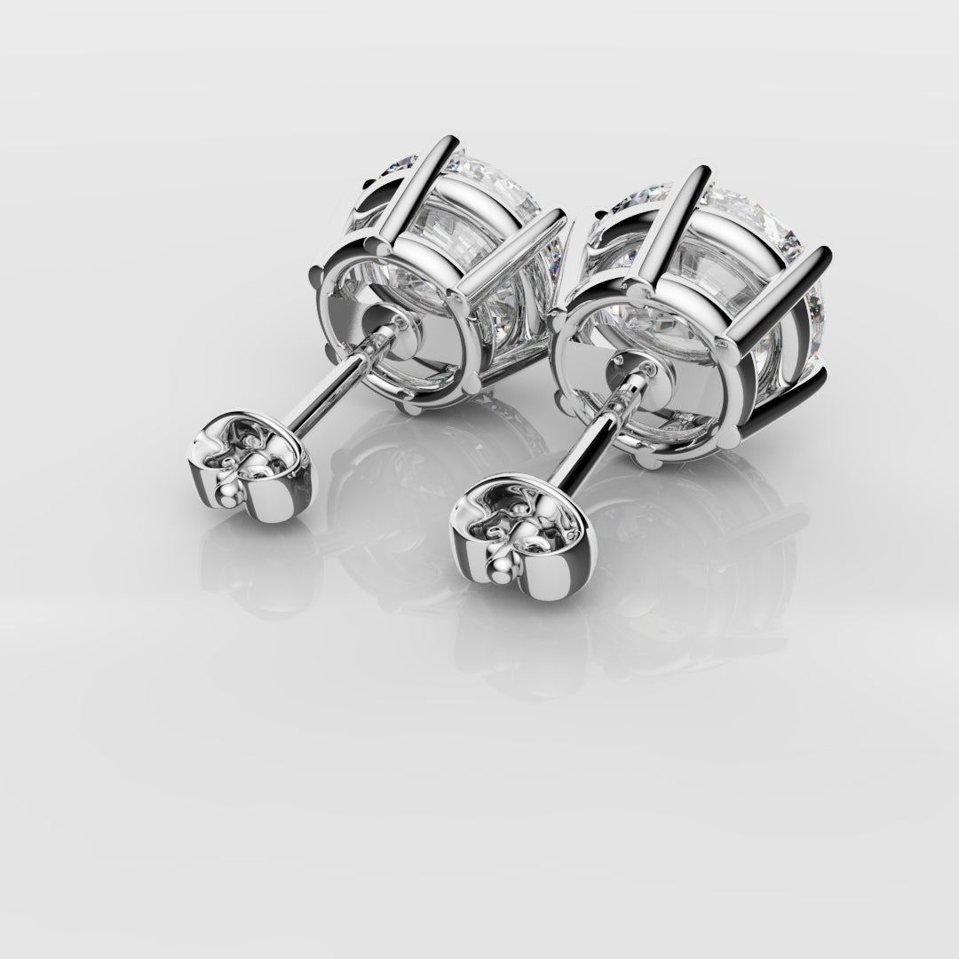 Bespoke Round Diamond Studs