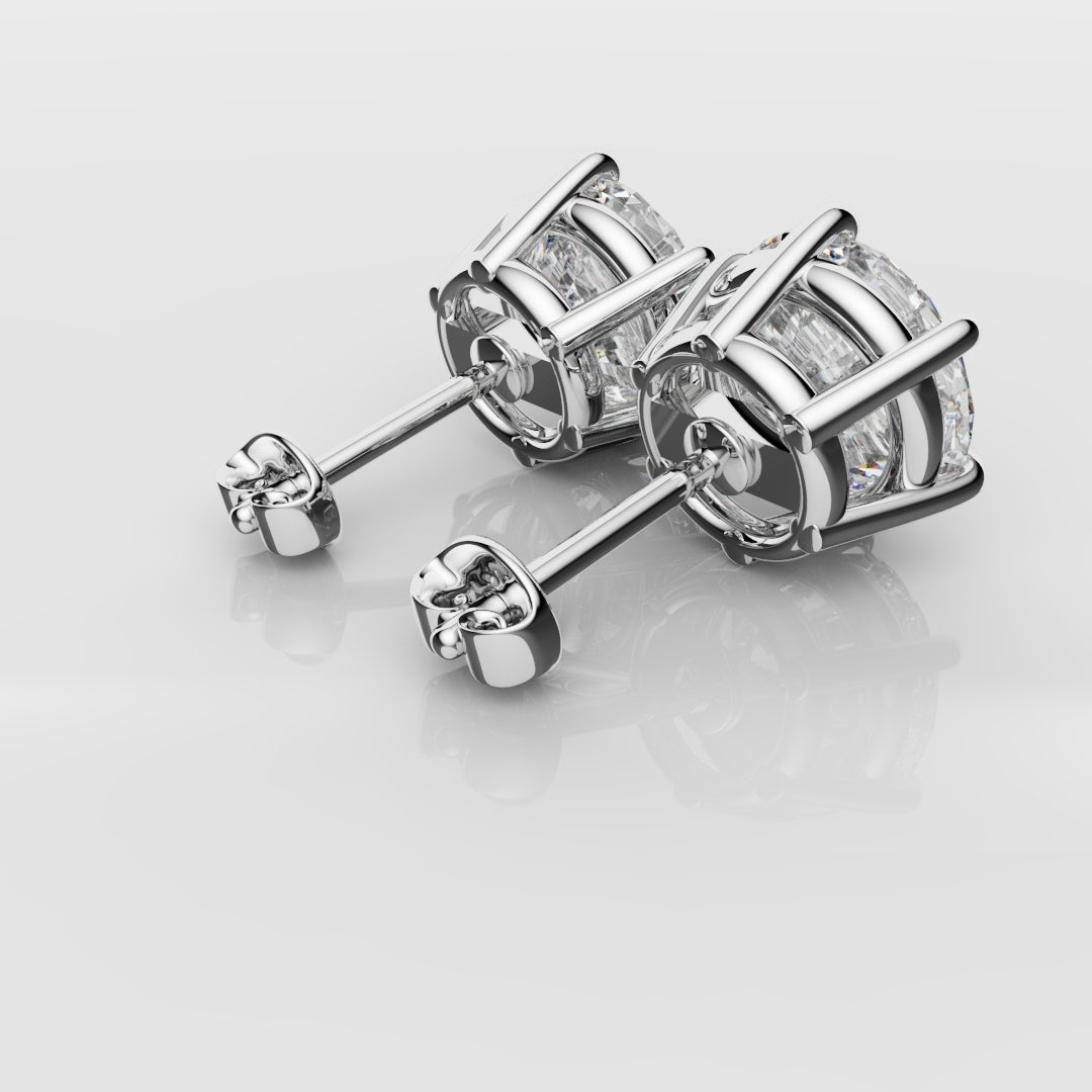 Bespoke Round Diamond Studs