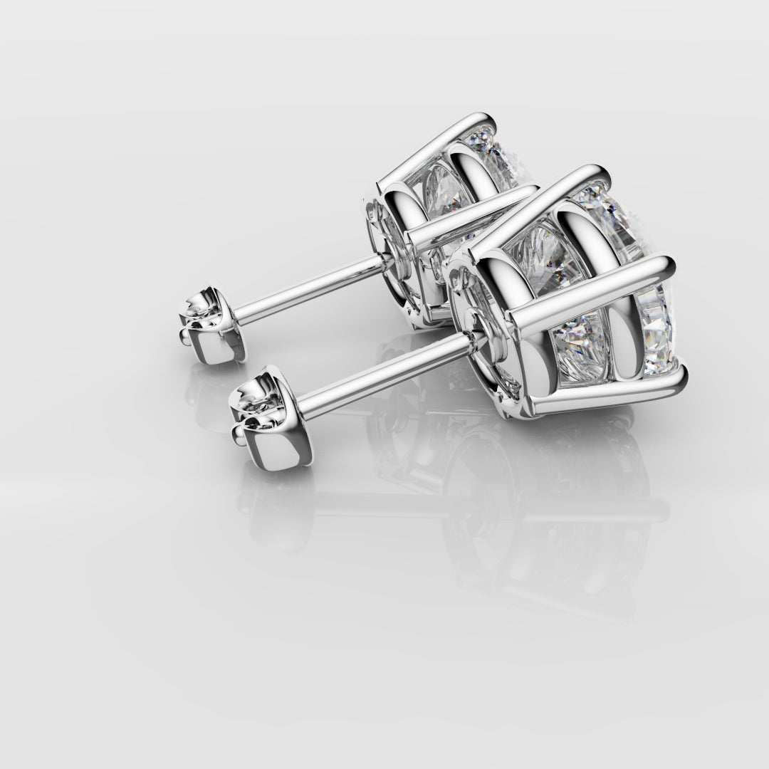 Bespoke Round Diamond Studs