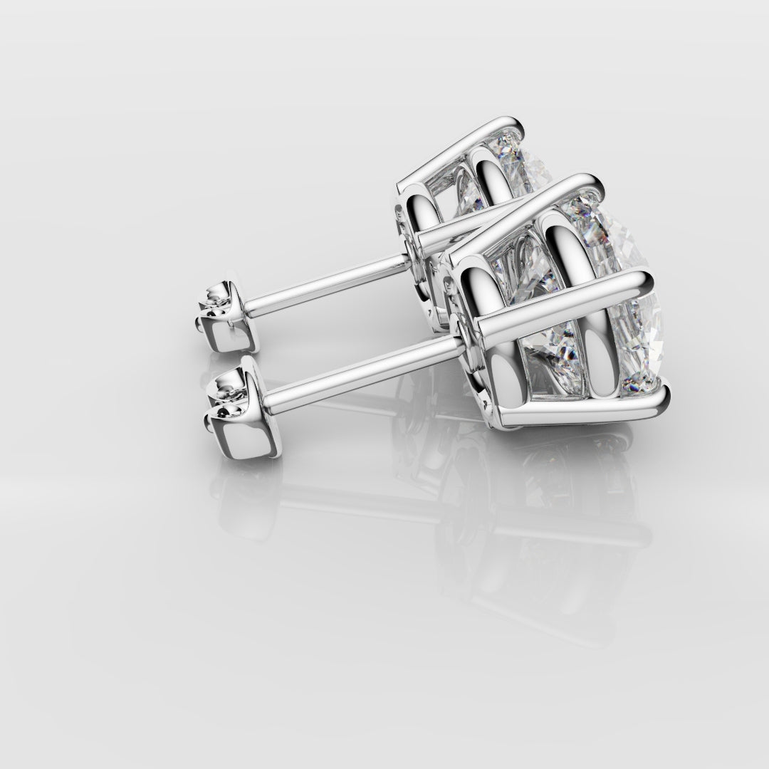 Bespoke Round Diamond Studs