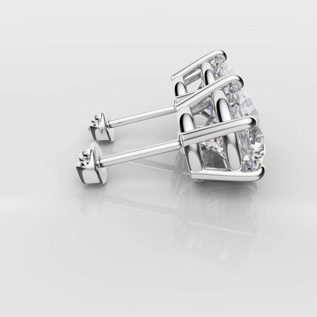 Bespoke Round Diamond Studs