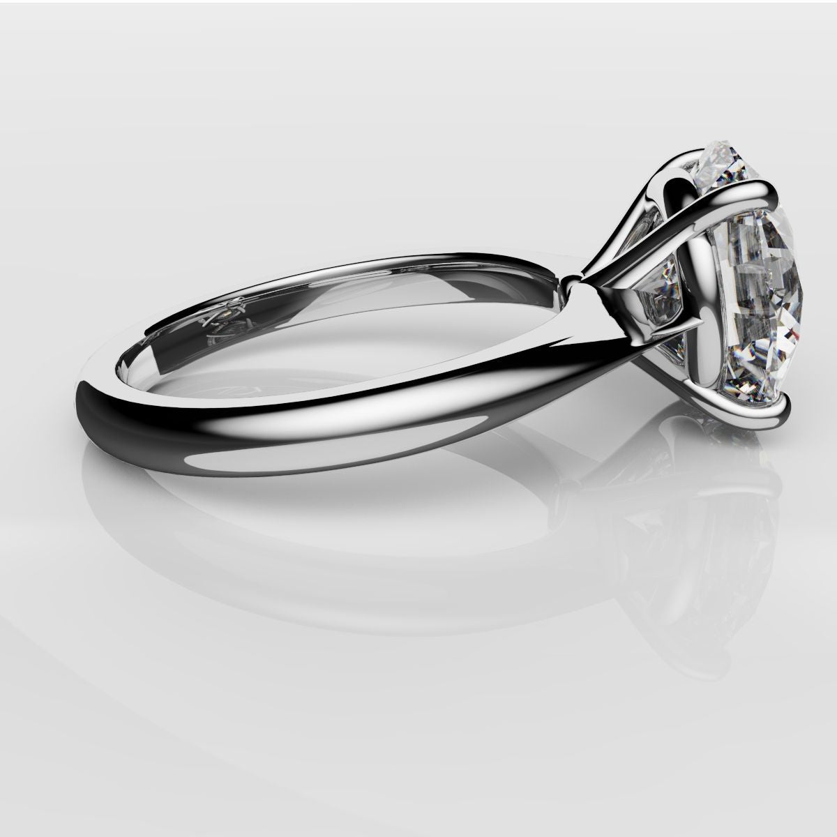 3.5ct Round Diamond Ring