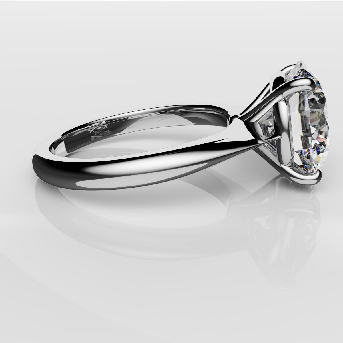 3.5ct Round Diamond Ring