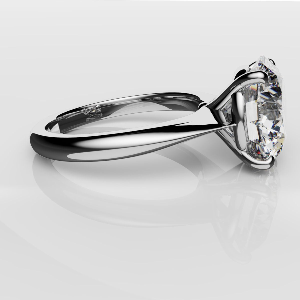 3.5ct Round Diamond Ring