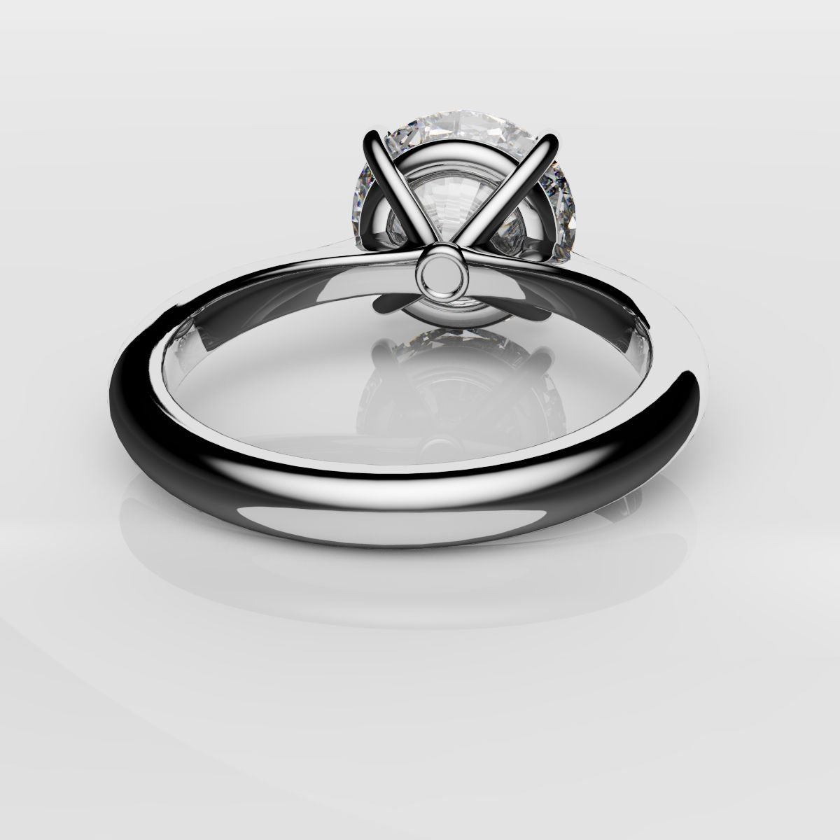 3.5ct Round Diamond Ring