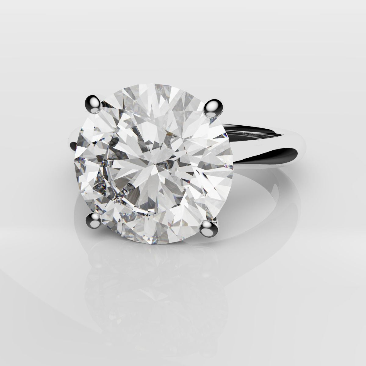 3.5ct Round Diamond Ring