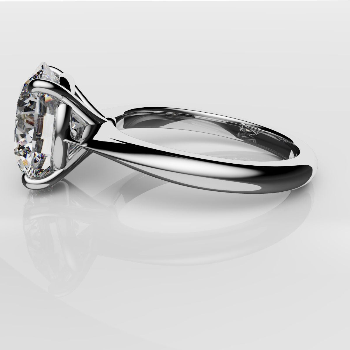 3.5ct Round Diamond Ring