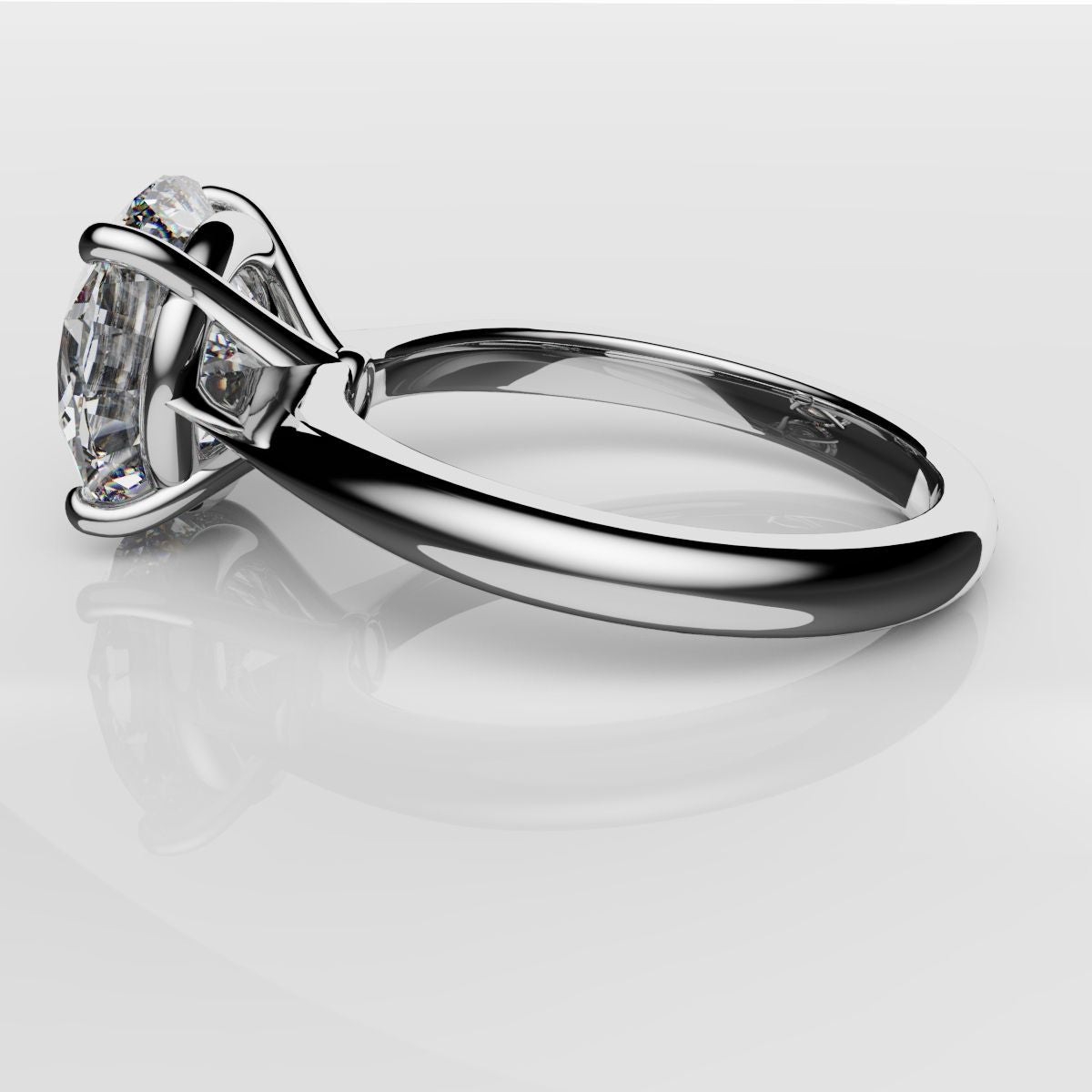 3.5ct Round Diamond Ring