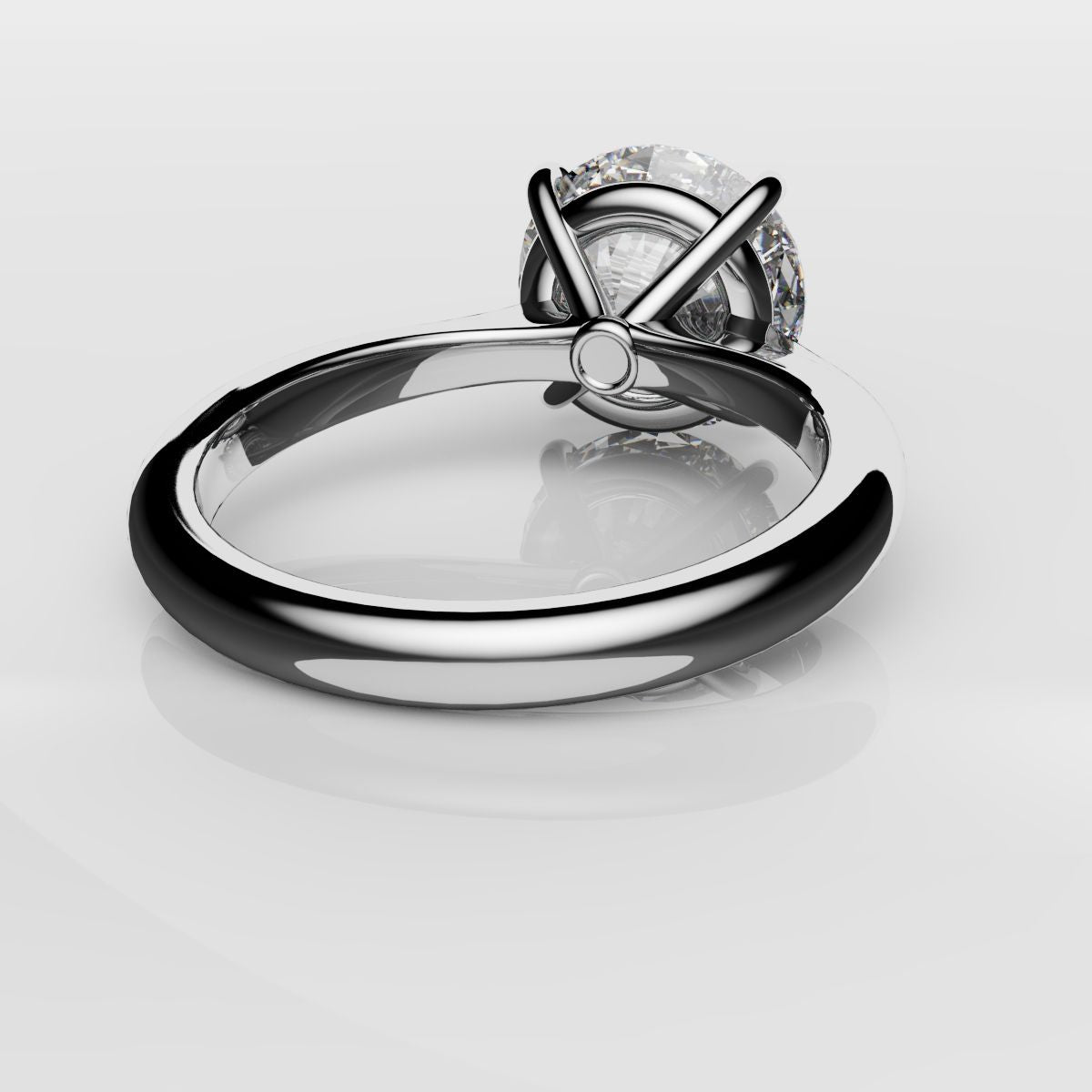 3.5ct Round Diamond Ring