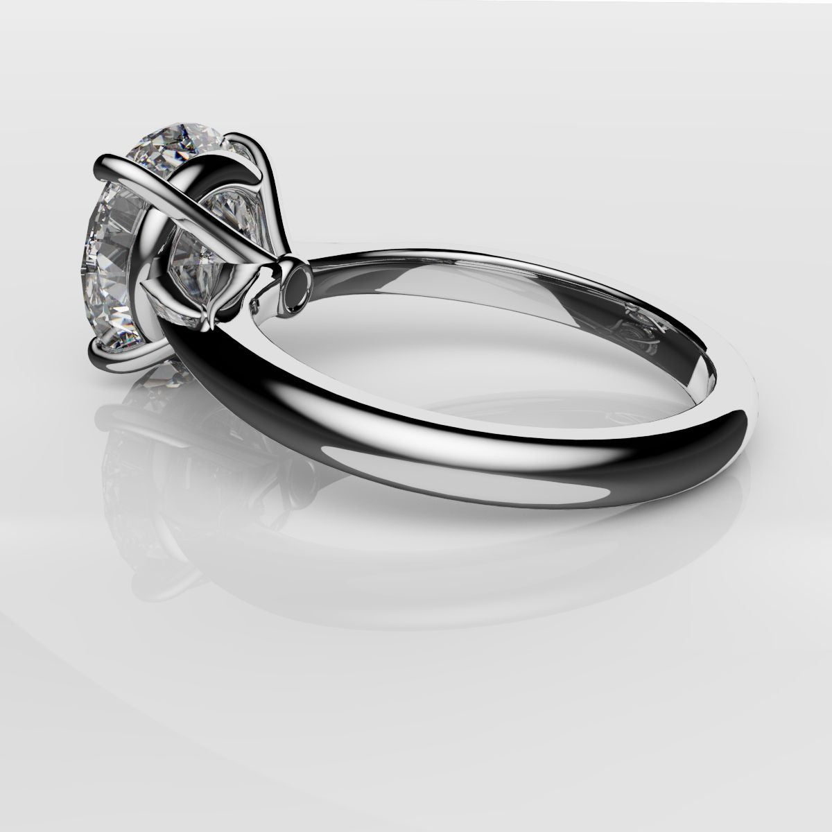 3.5ct Round Diamond Ring