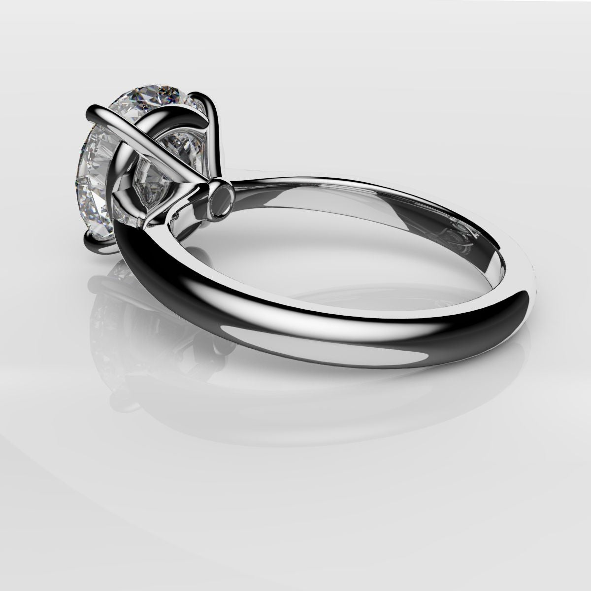 3.5ct Round Diamond Ring