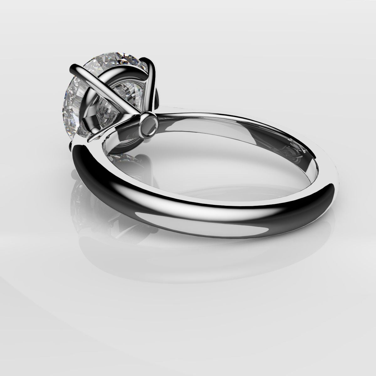 3.5ct Round Diamond Ring