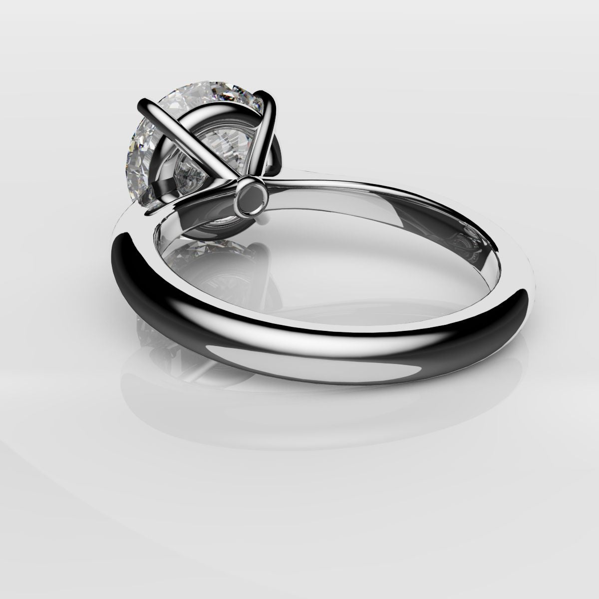 3.5ct Round Diamond Ring