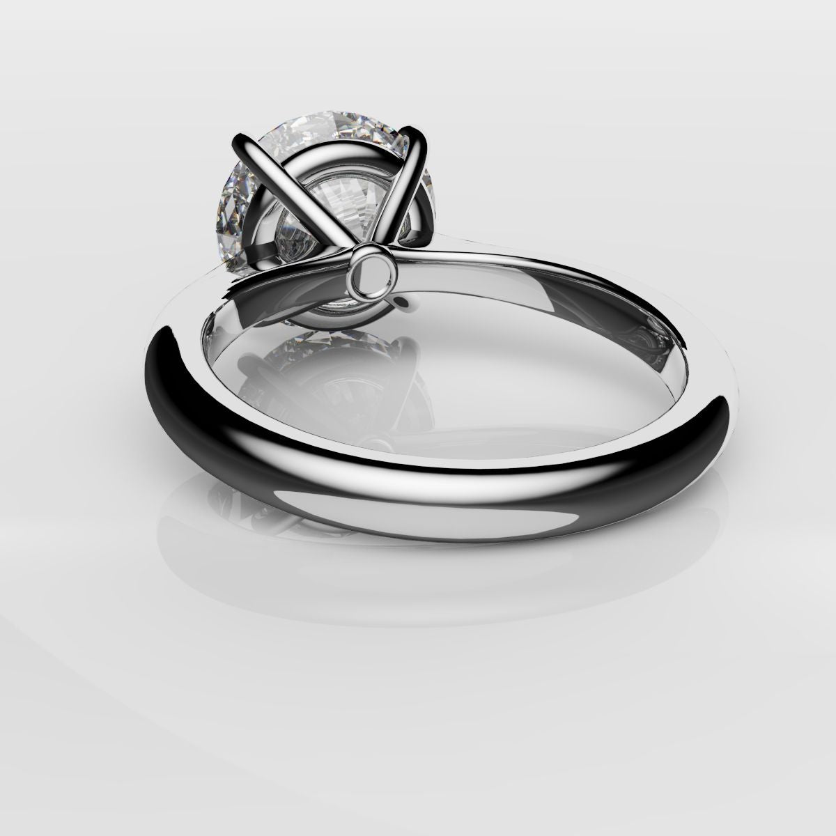 3.5ct Round Diamond Ring