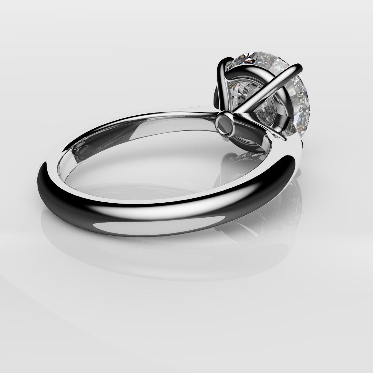 3.5ct Round Diamond Ring