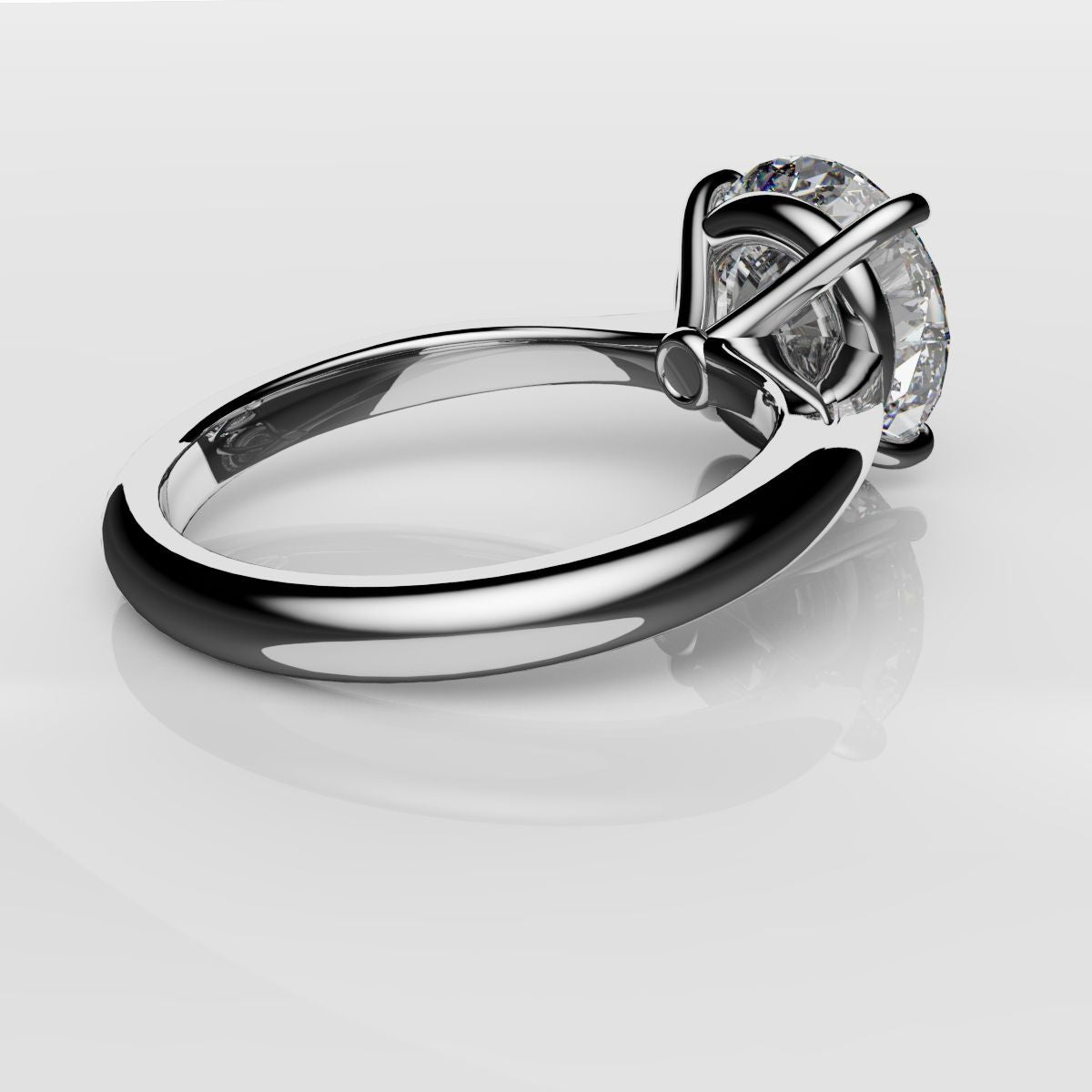 3.5ct Round Diamond Ring