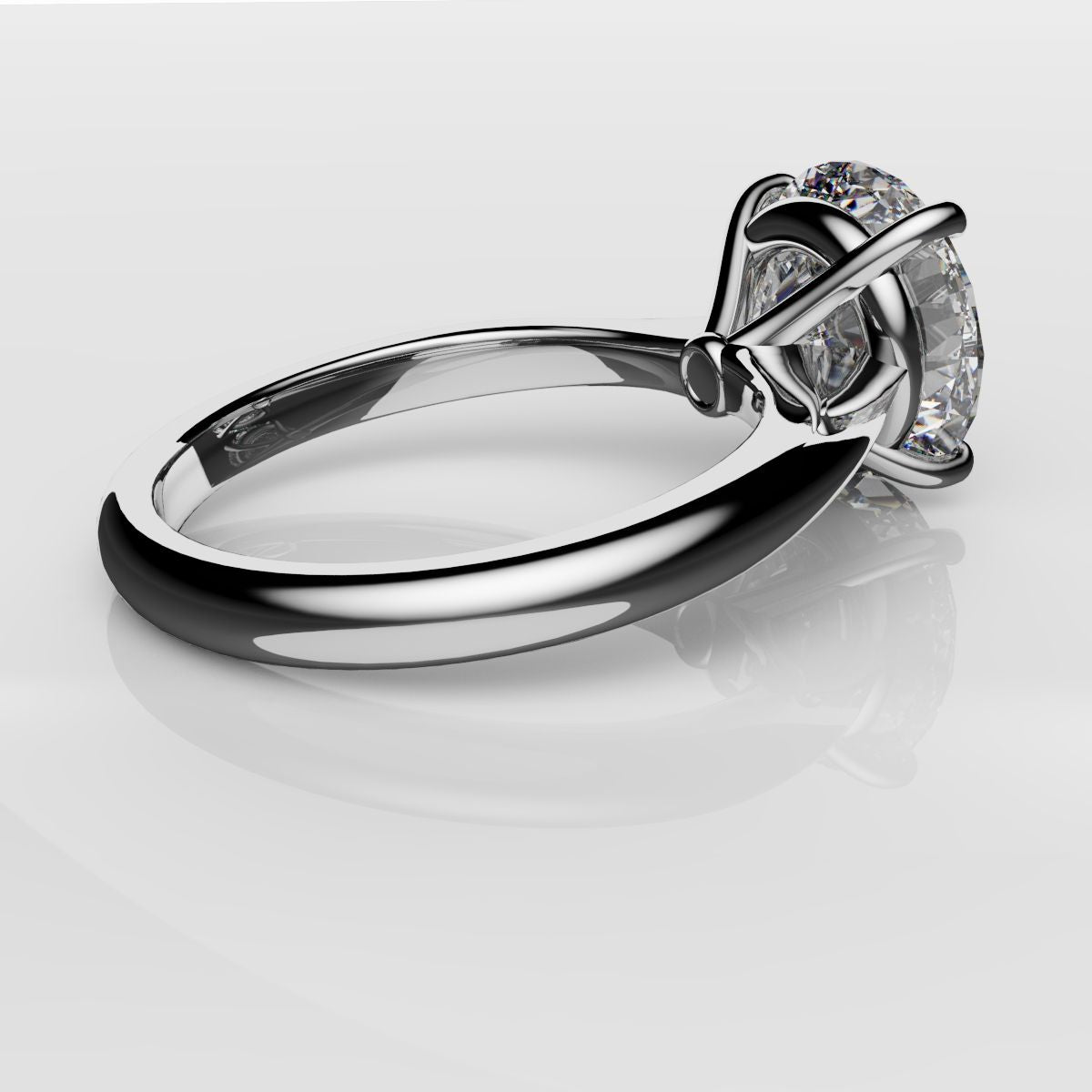 3.5ct Round Diamond Ring