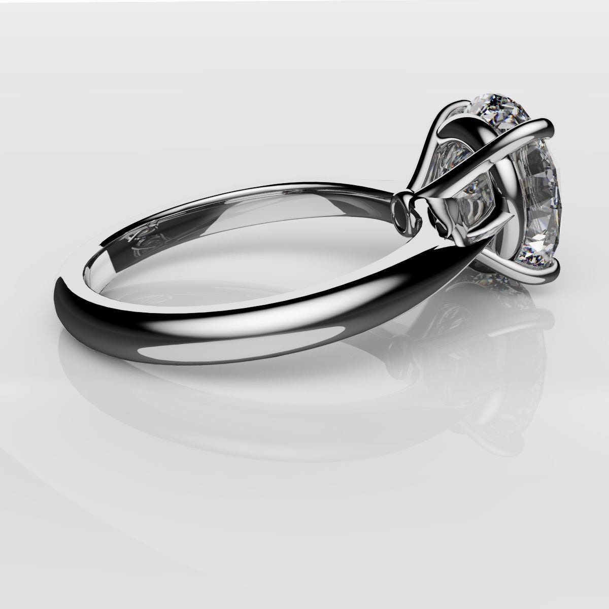 3.5ct Round Diamond Ring