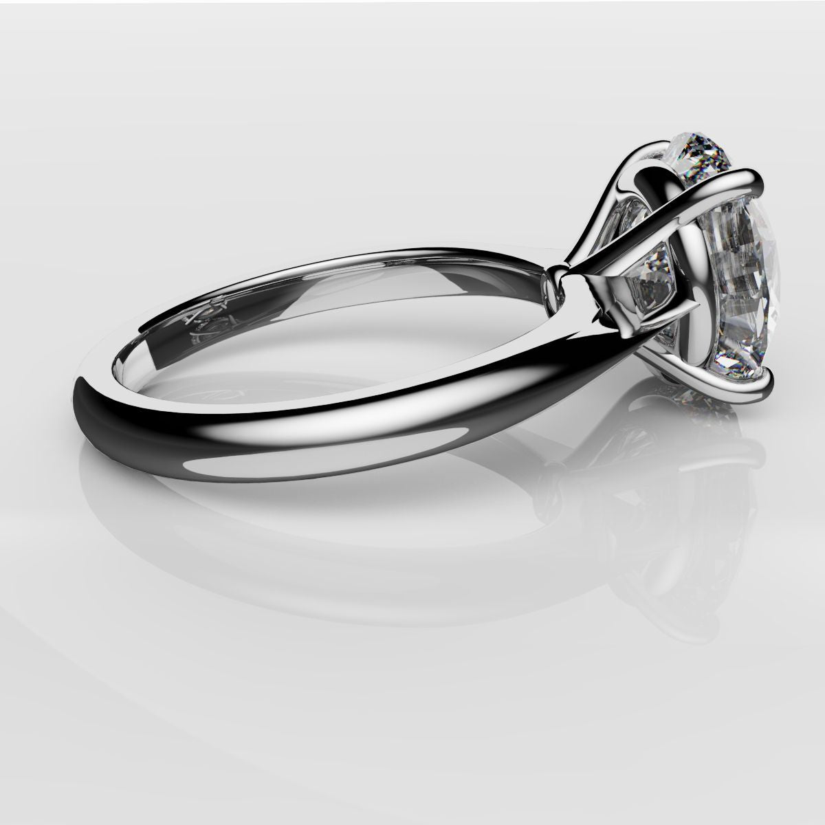 3.5ct Round Diamond Ring