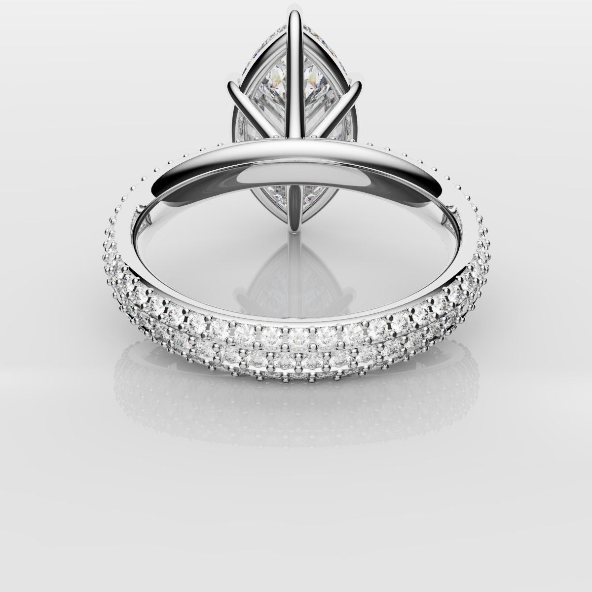 Marquise Diamond Engagement Ring