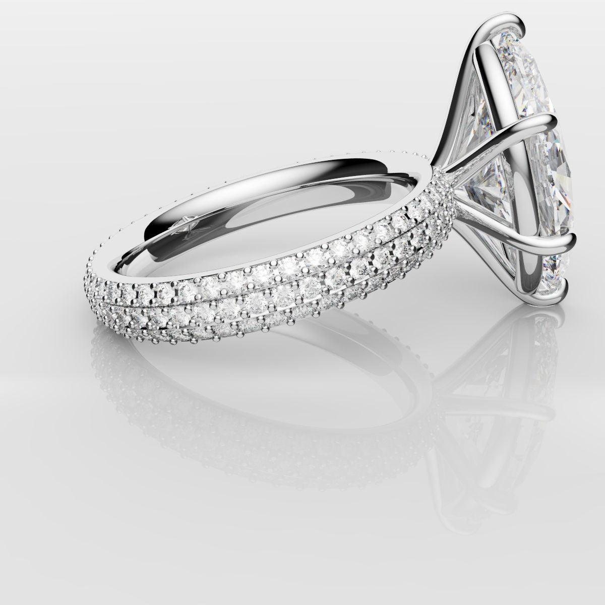 Marquise Diamond Engagement Ring