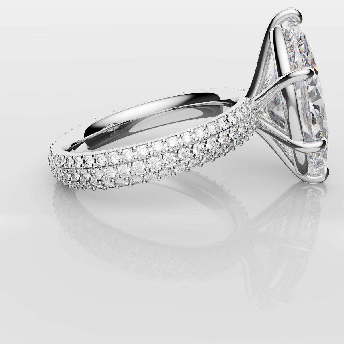 Marquise Diamond Engagement Ring