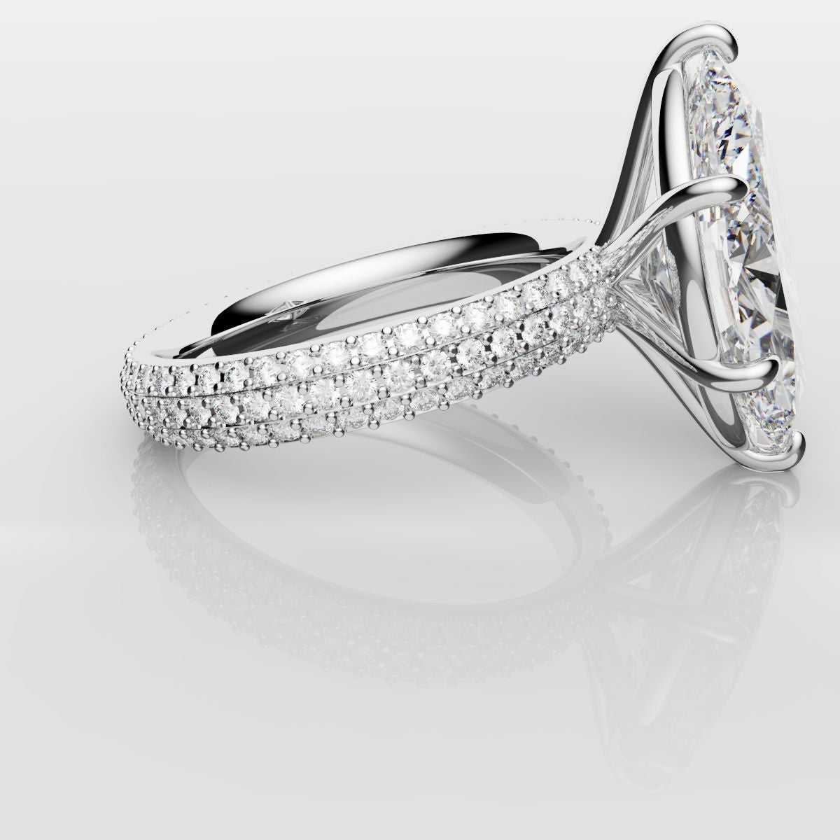 Marquise Diamond Engagement Ring