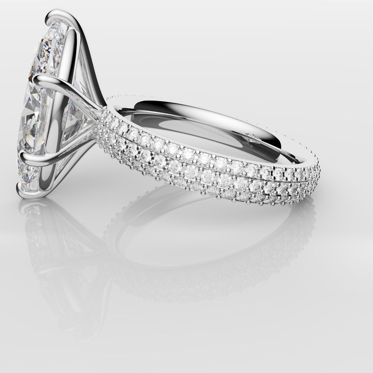 Marquise Diamond Engagement Ring