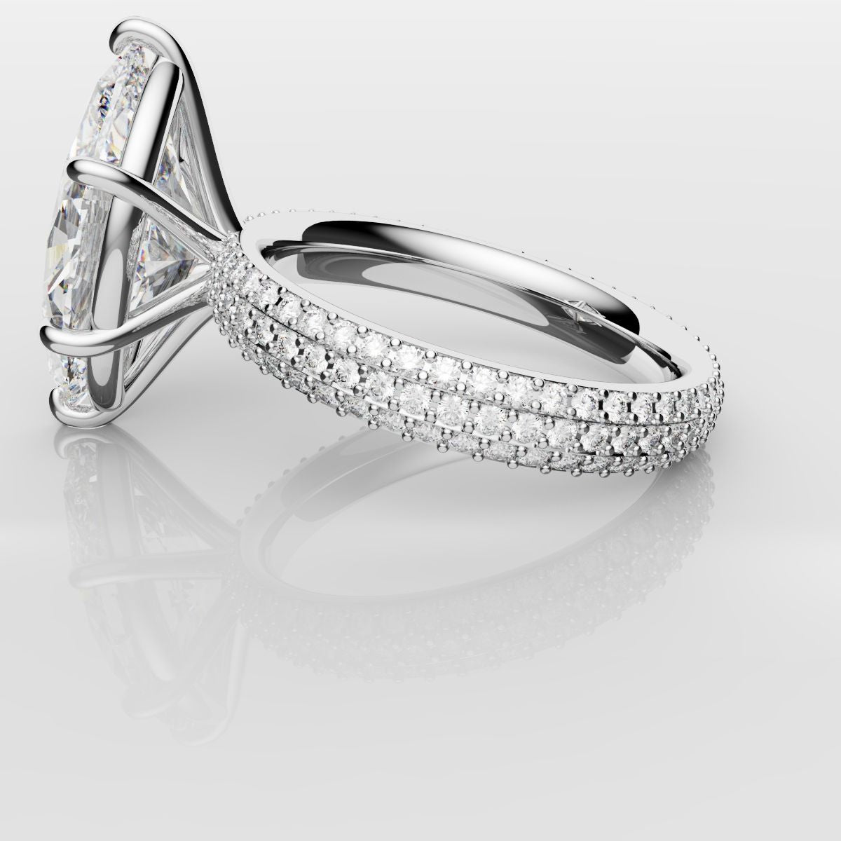 Marquise Diamond Engagement Ring