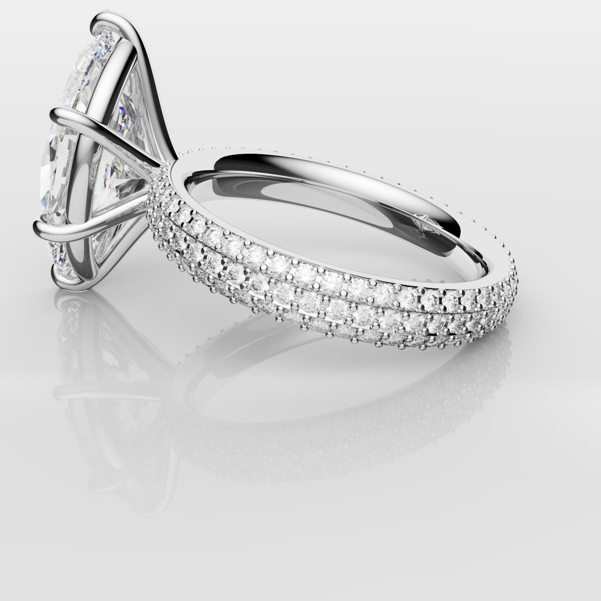 Marquise Diamond Engagement Ring