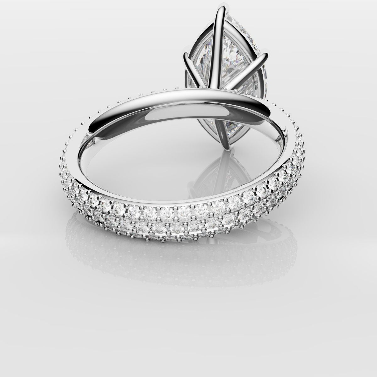 Marquise Diamond Engagement Ring