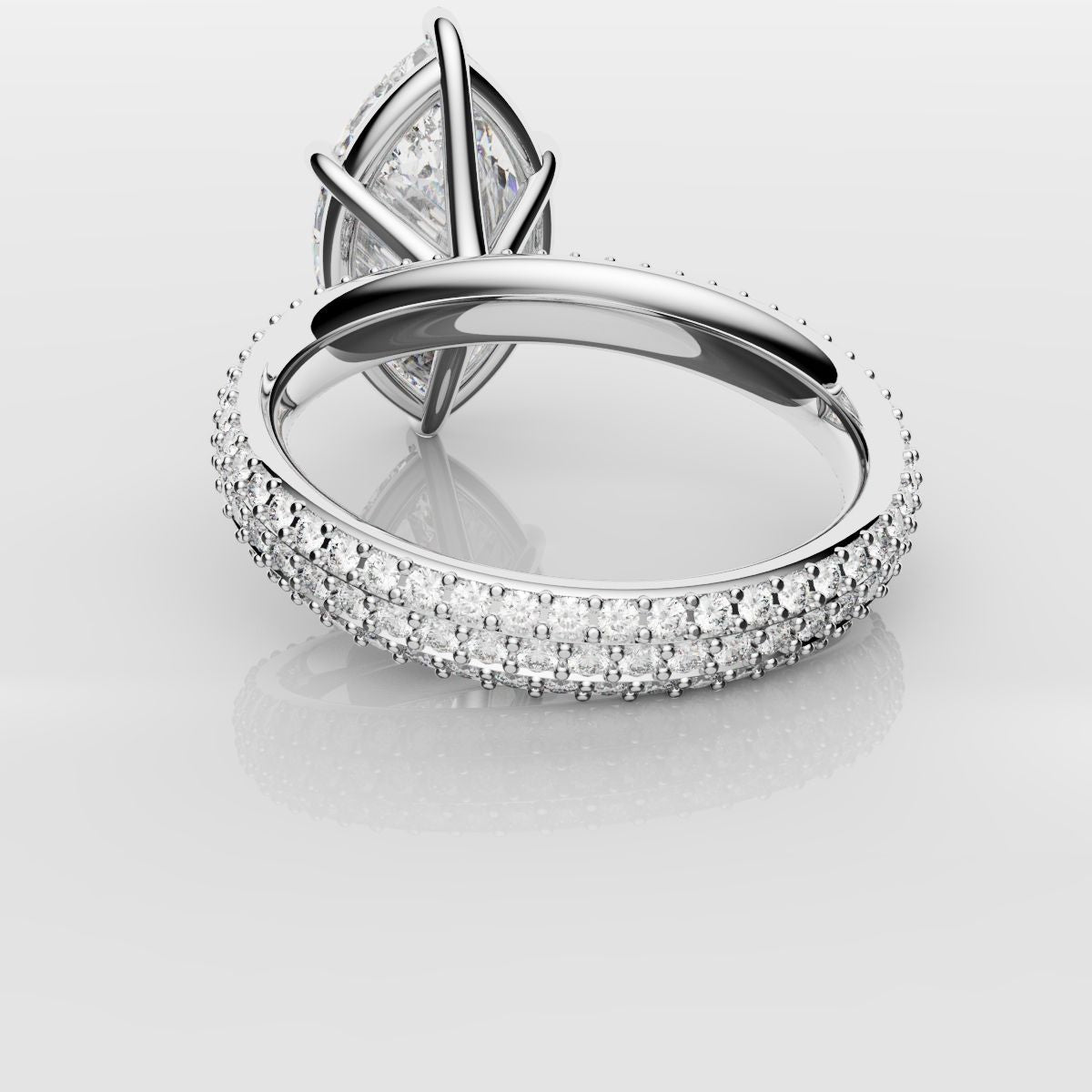 Marquise Diamond Engagement Ring