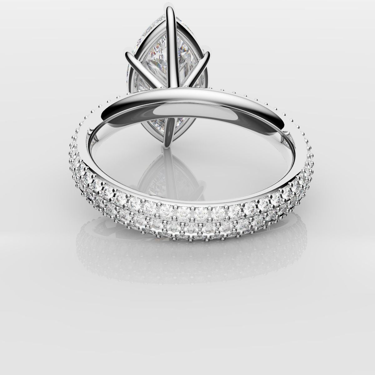 Marquise Diamond Engagement Ring