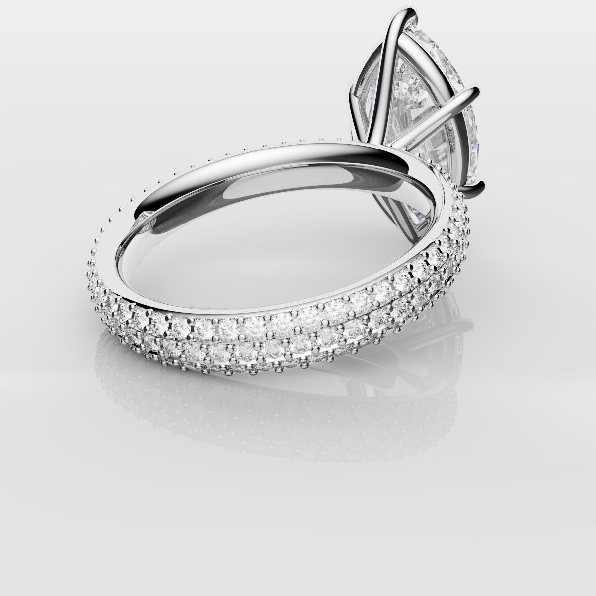 Marquise Diamond Engagement Ring