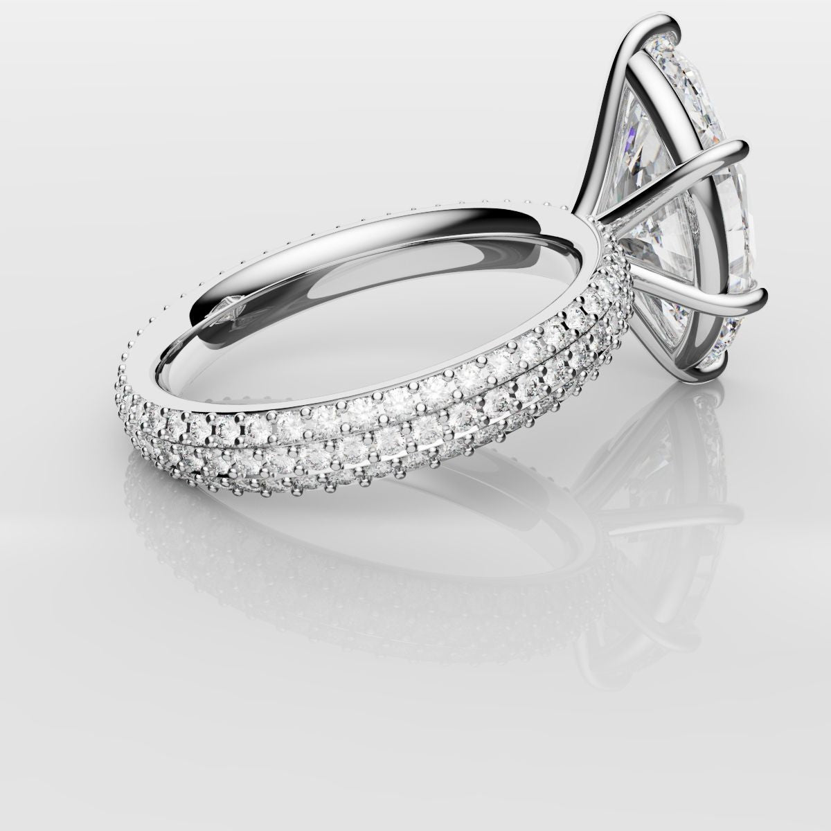 Marquise Diamond Engagement Ring