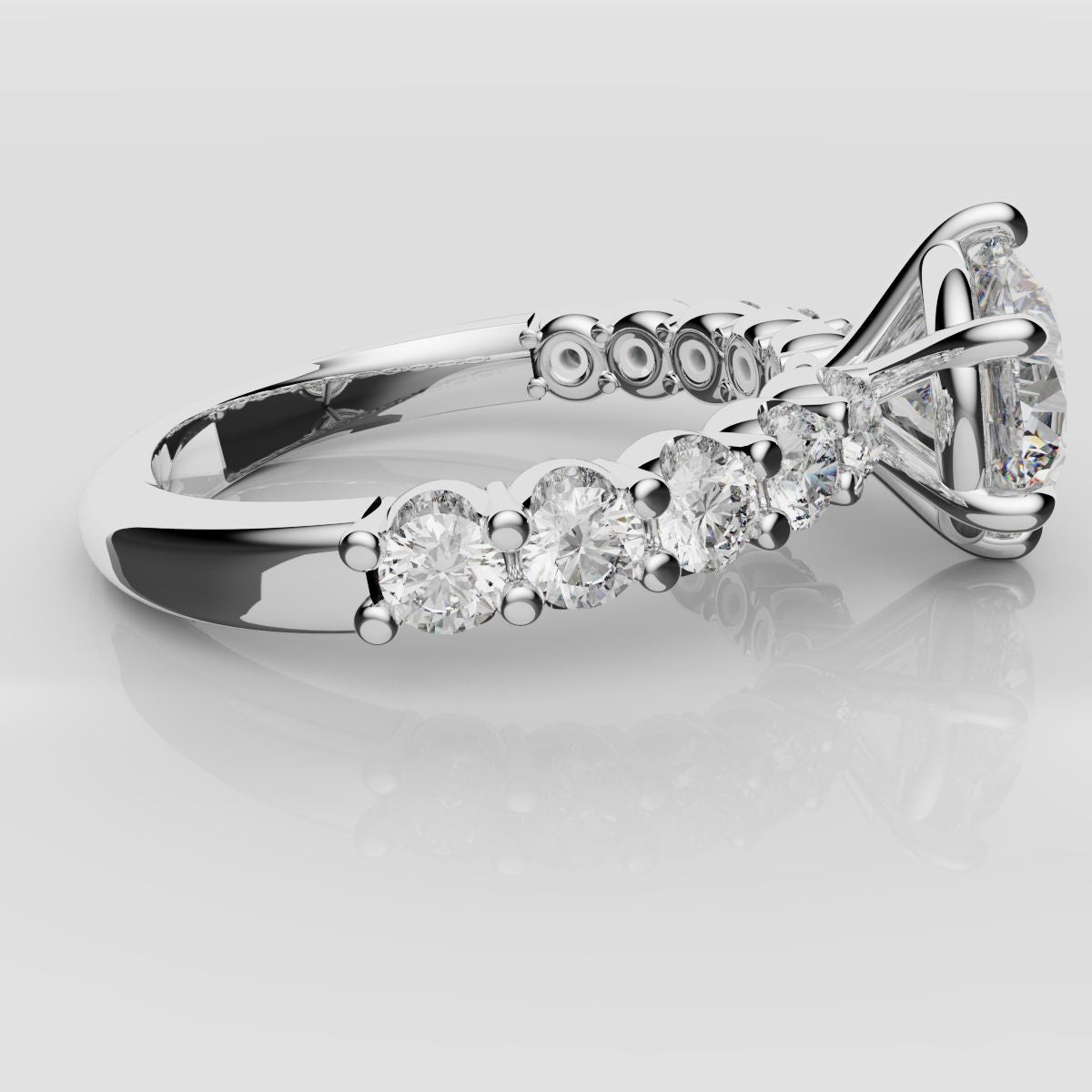 Bespoke Round Diamond Engagement Ring